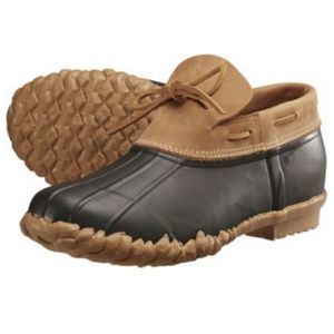 Cabela's Duck Boots 400-Gram Insulated Outdoor Slip-On Moccasins Bean Boots